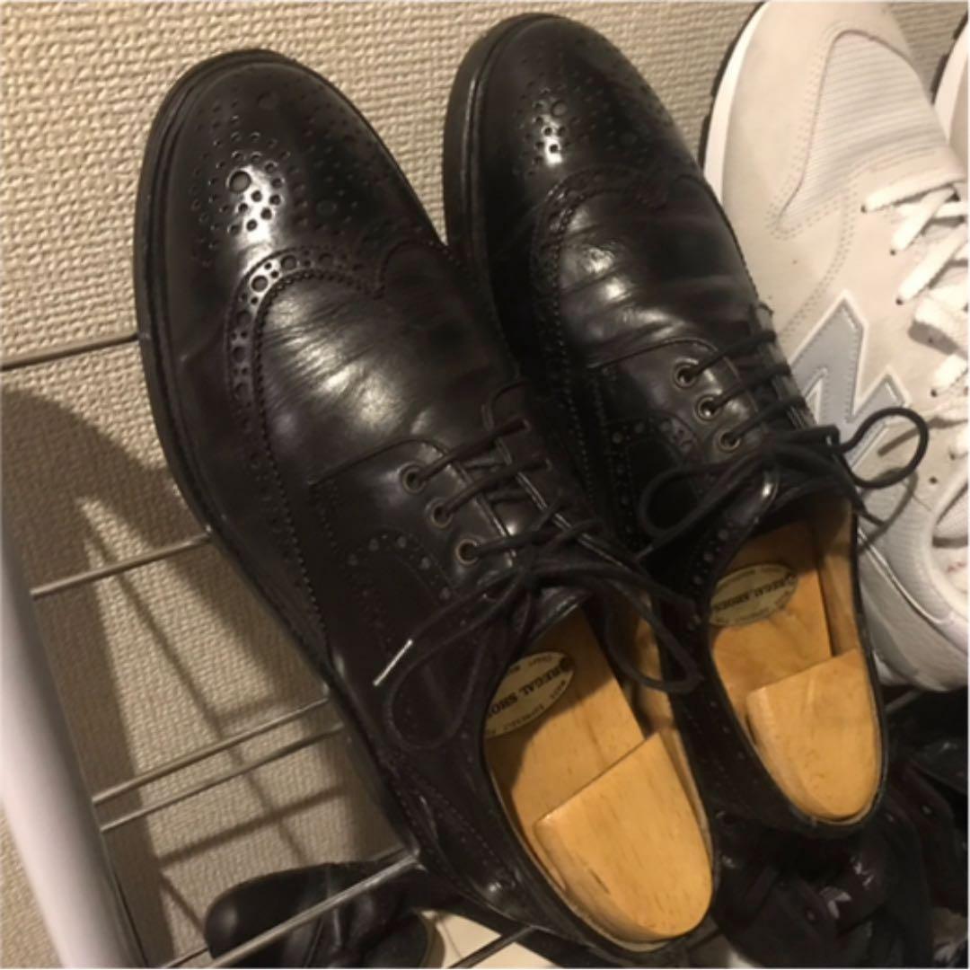 ドレスシューズ made in spain ウィングチップ ローファー