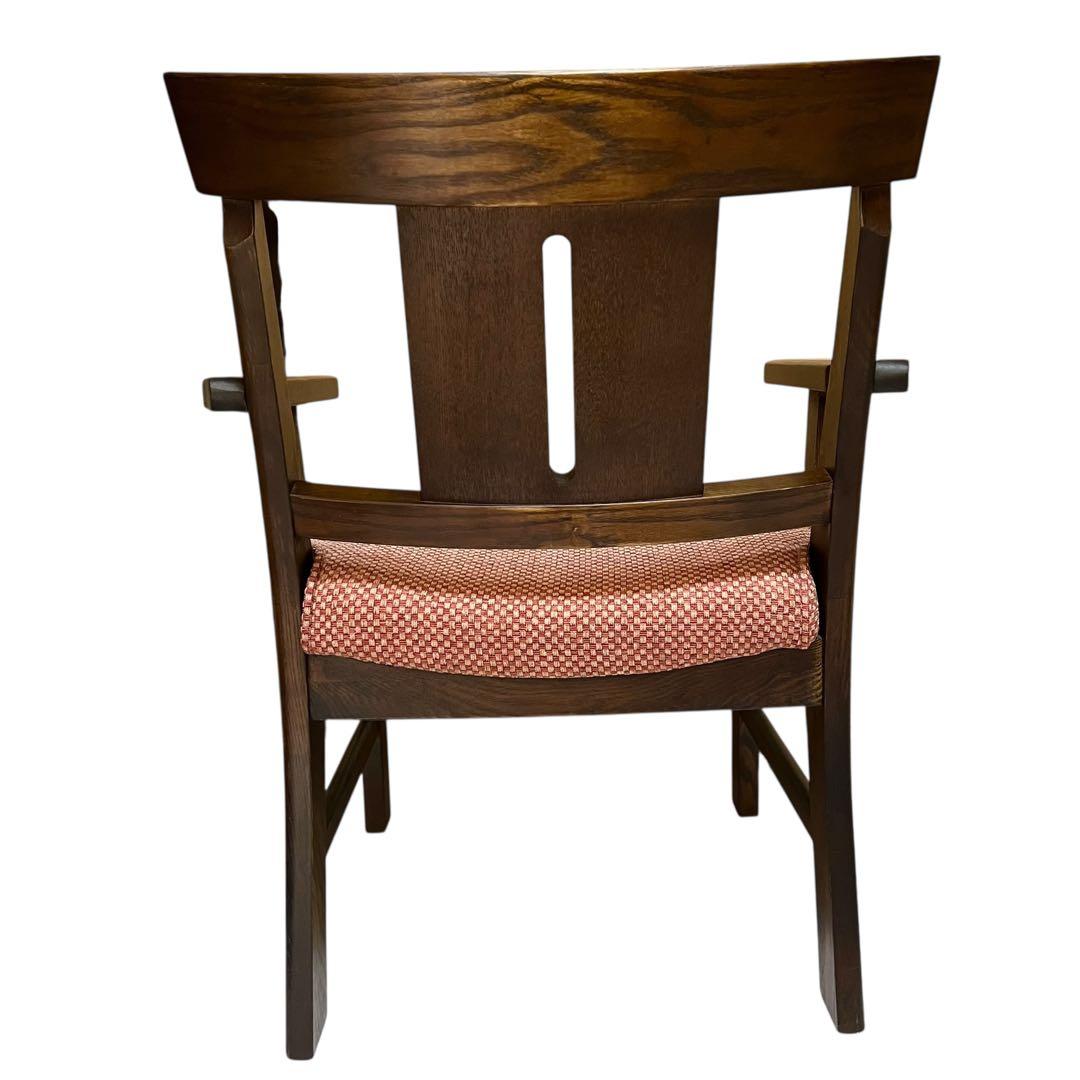 【美品】DC ヤマト2 ダイニングチェア　肘置き　肘掛け 椅子　NITORI