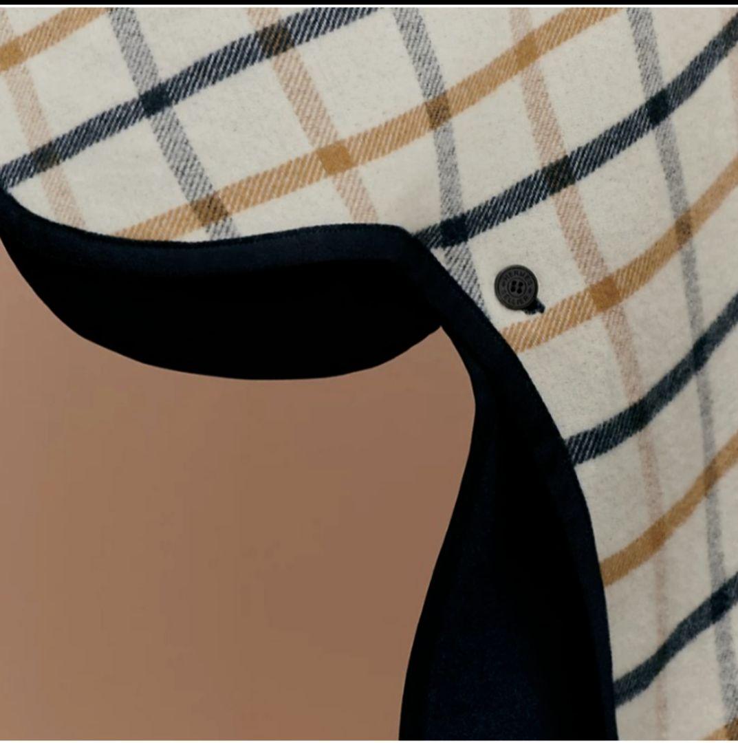 最終価格！新品【HERMES】エルメス2025 ポンチョ リバーシブルカマイユ