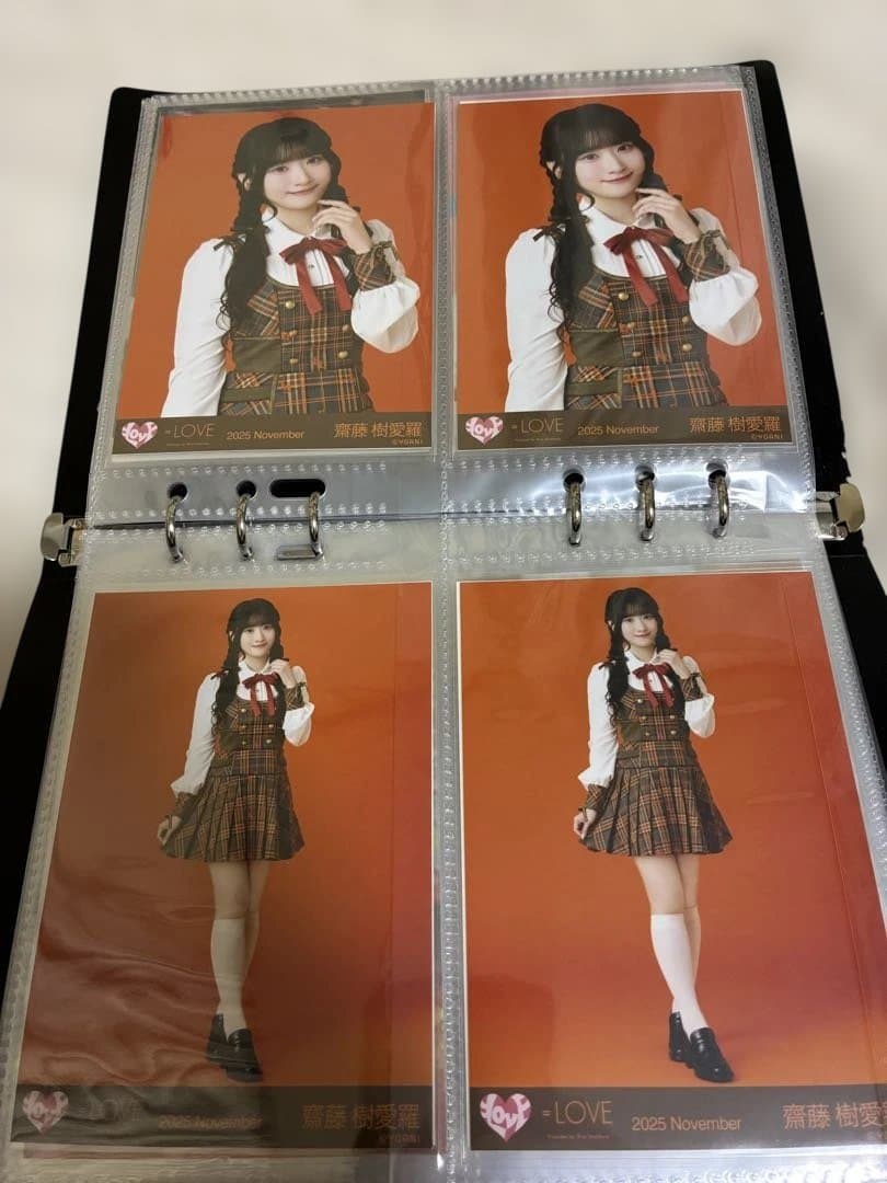 イコラブ(=LOVE) 生写真まとめ売り 約70枚 齋藤樹愛羅直筆あり