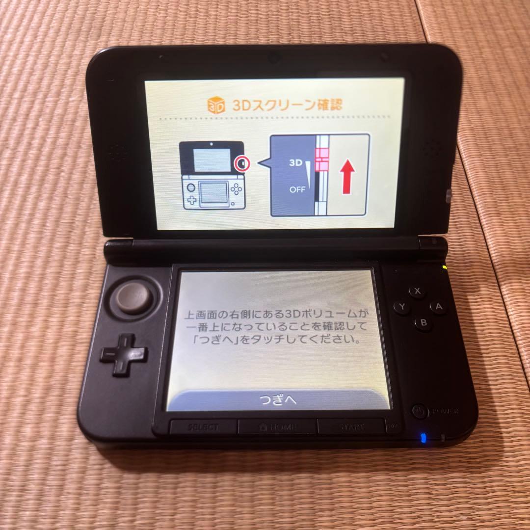 Nintendo 3DS LL レッド 動作確認済み
