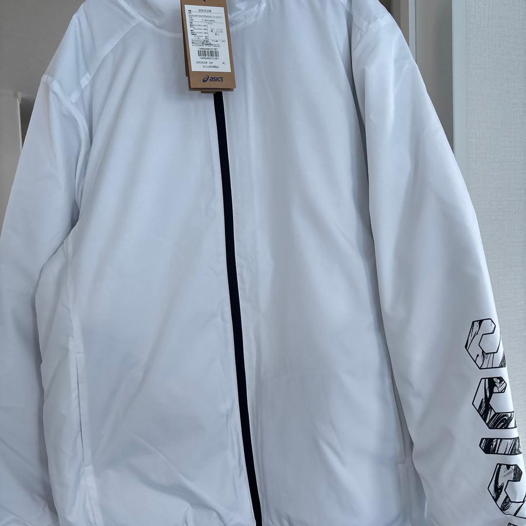ASICS ウィンドブレーカー 2031E238 XL ホワイト