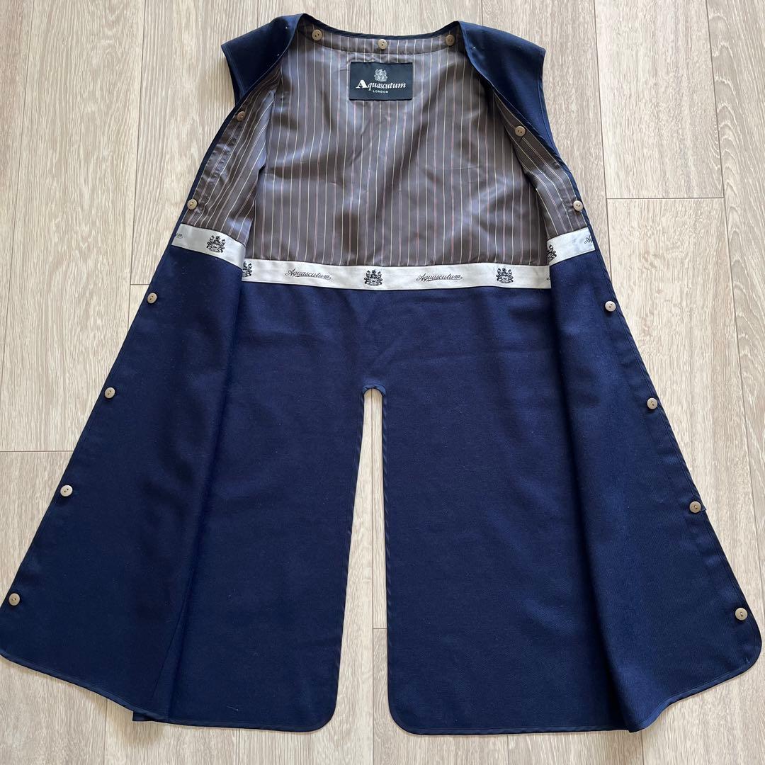 アクアスキュータム　トレンチコート　サイズ6 ベルト・ライナー付き