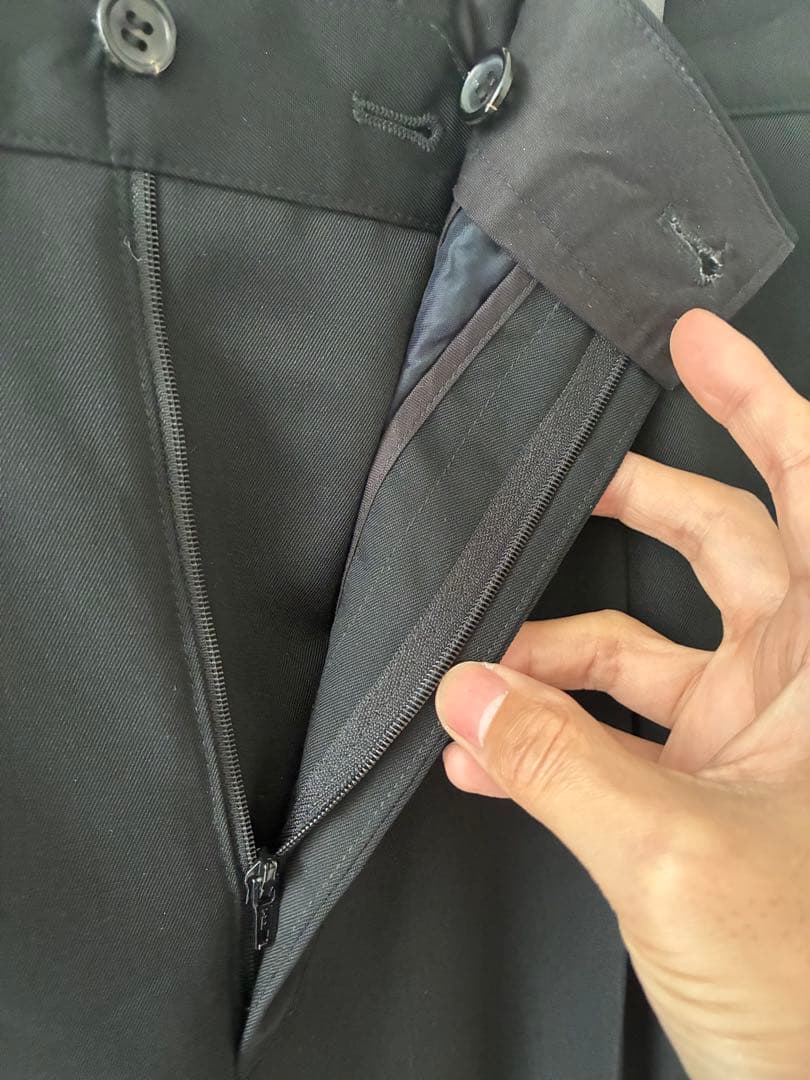 パンツ Graphpaper Scale Off Wool Tapered Slacks