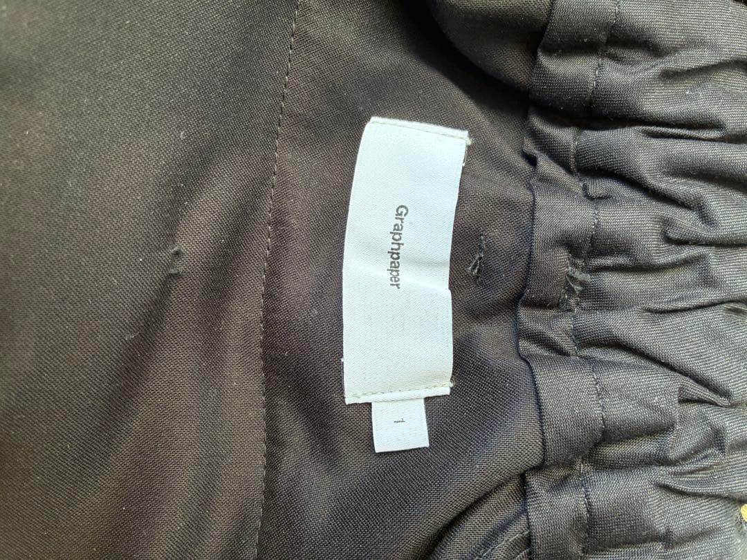 パンツ Graphpaper Scale Off Wool Tapered Slacks