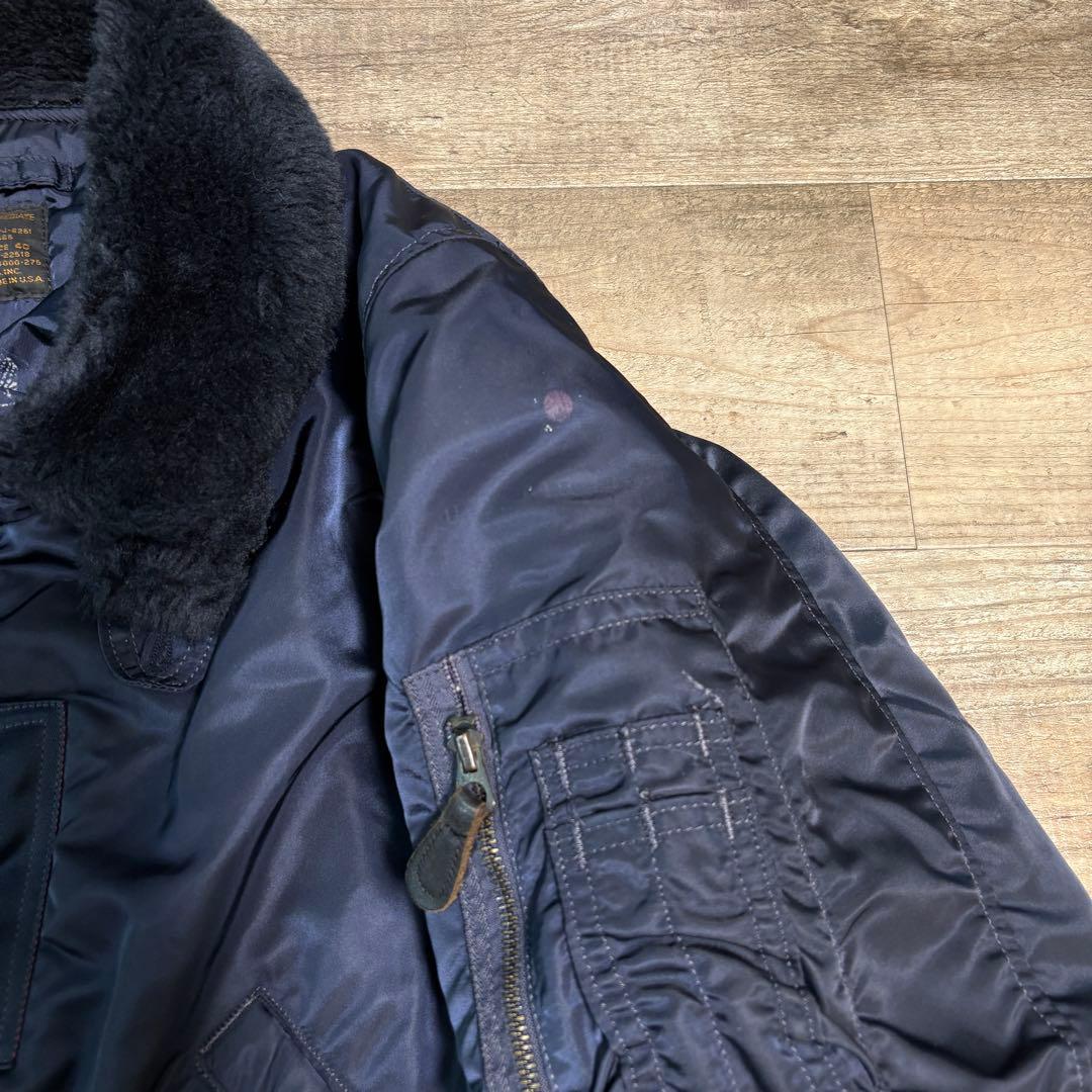 ［50s復刻］90s ALPHA B-15C SCOVILL USA製　40