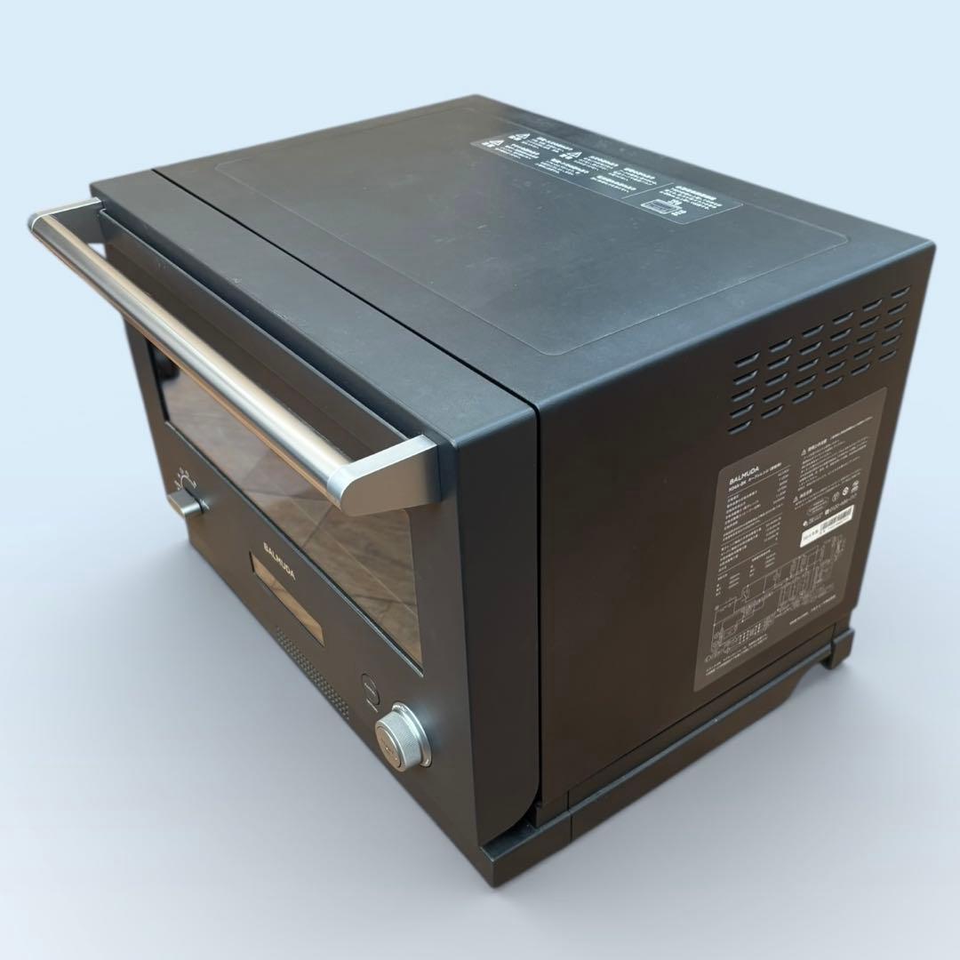 【美品】BALMUDA K04A-BK オーブンレンジ ブラック