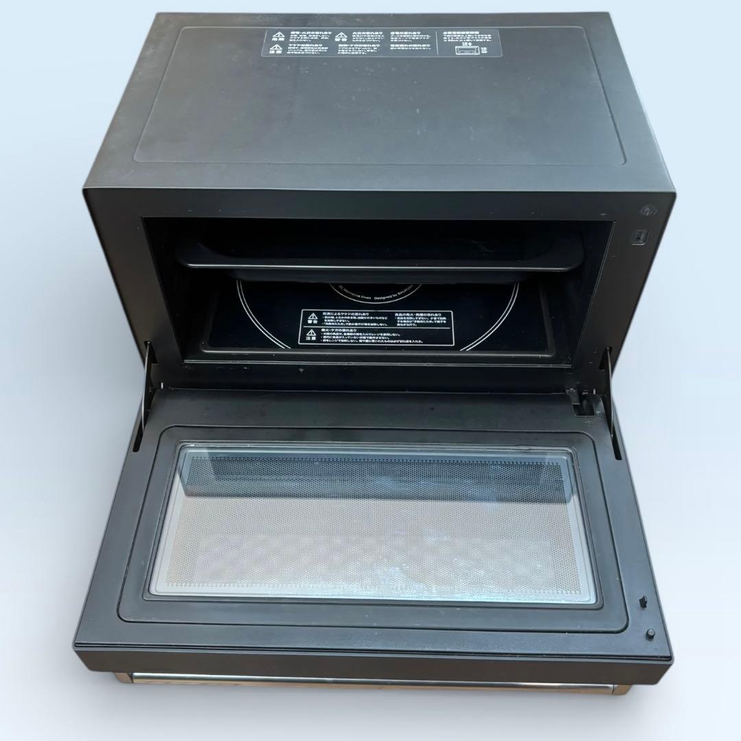 【美品】BALMUDA K04A-BK オーブンレンジ ブラック