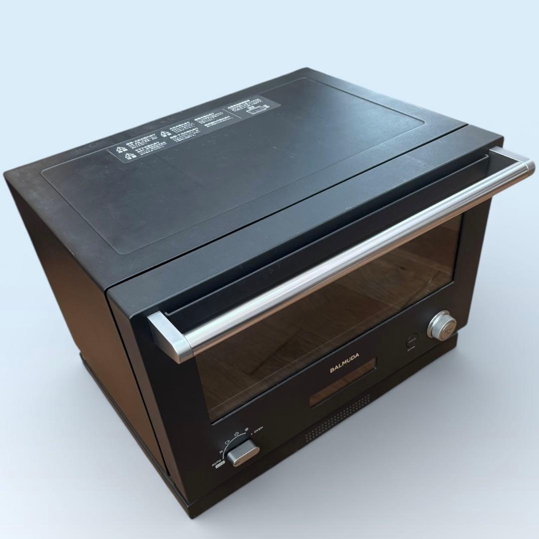 【美品】BALMUDA K04A-BK オーブンレンジ ブラック