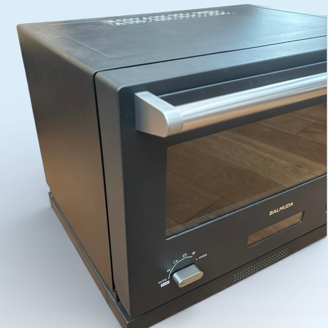 【美品】BALMUDA K04A-BK オーブンレンジ ブラック