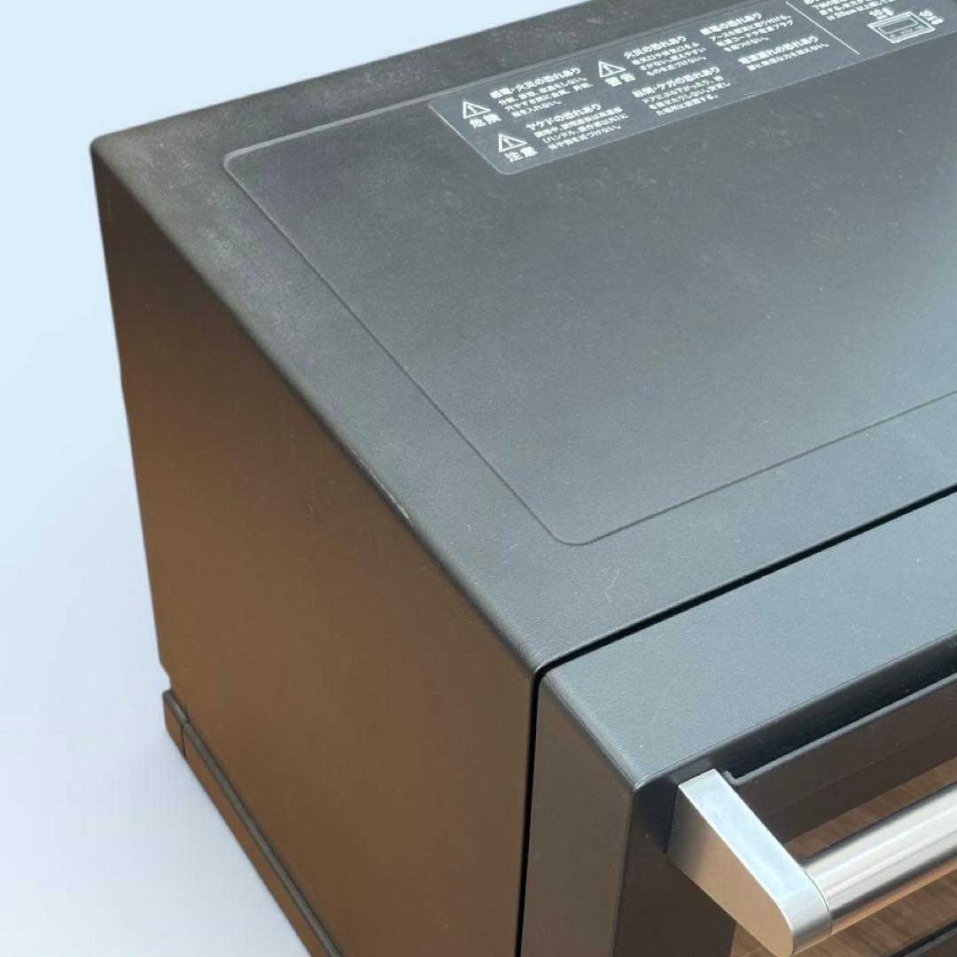 【美品】BALMUDA K04A-BK オーブンレンジ ブラック