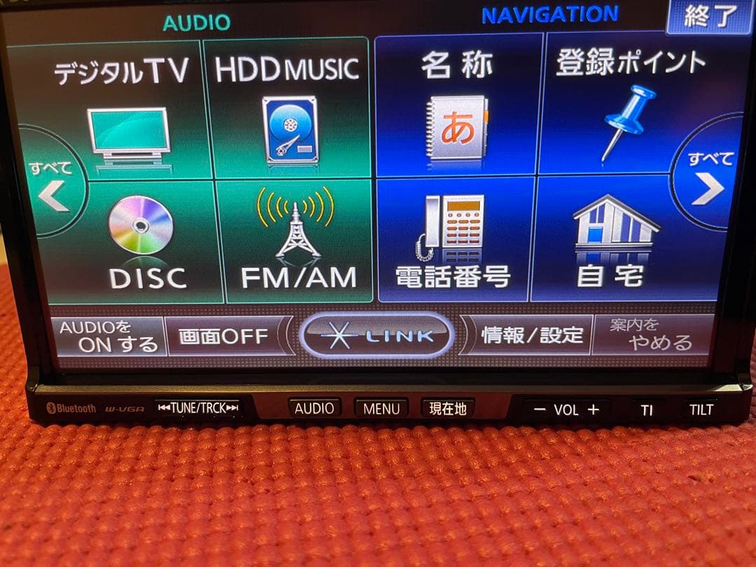 送料込み　パナソニック ナビ Bluetooth フルセグTV