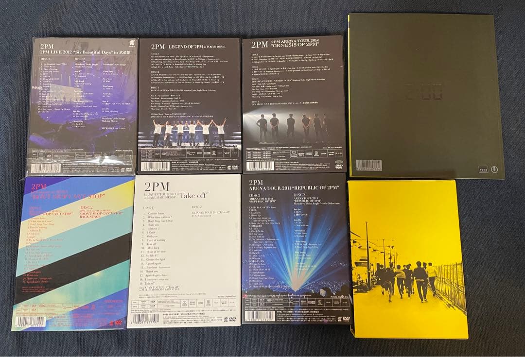2PM DVD 7本セット