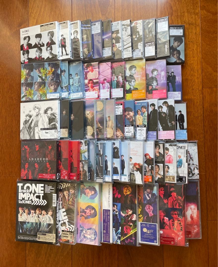 SixTONES CD＆ライブDVD 全形態コンプリートセット 特典あり