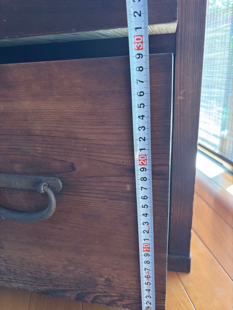 古い和箪笥②引出7杯 時代箪笥/収納/和モダンローボードチェスレトロ