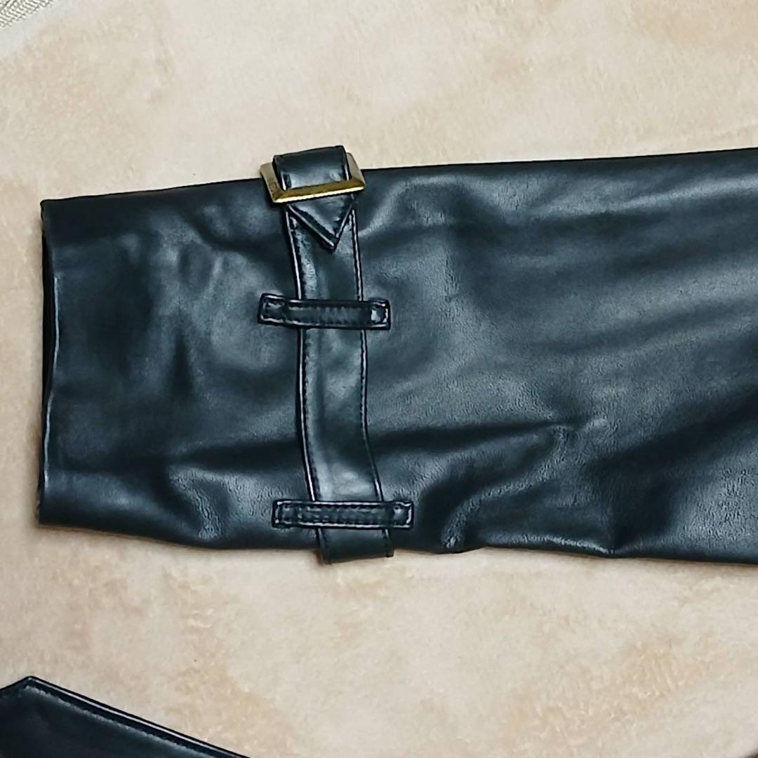 INÉD レザー トレンチコート