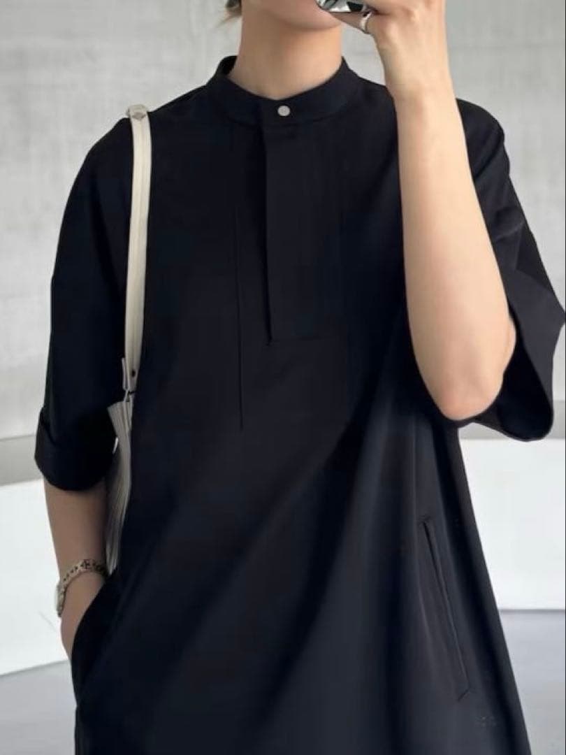 RIM.ARK リムアーク Stand collar mode OP ワンピース