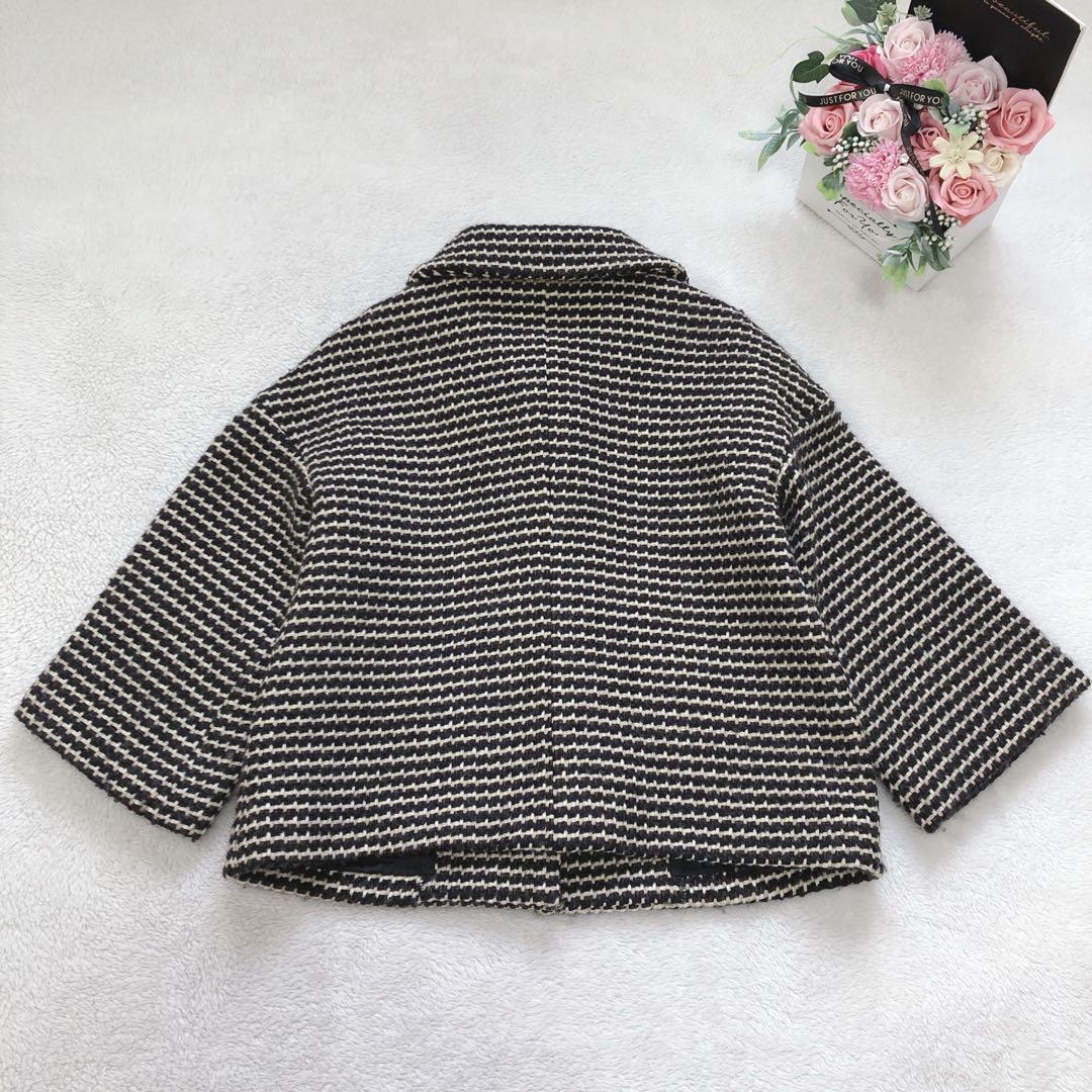 イエナ ツイードショートコート レディースアウター シンプル カジュアル 可愛い