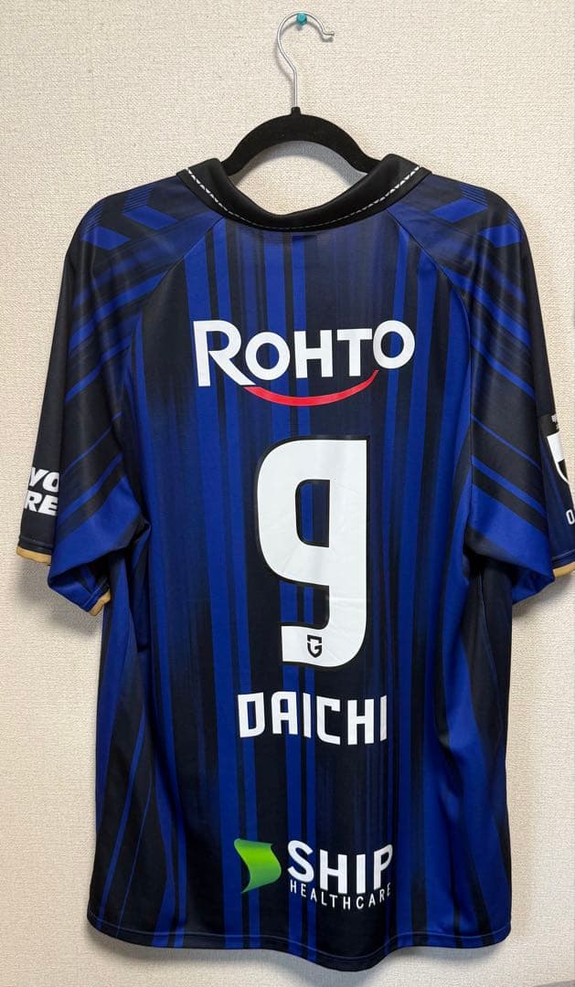 ガンバ大阪 2025　9番 林 大地 選手　レプリカユ二 XO2-XO3サイズ