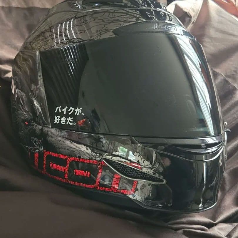 ICON 希少デザイン THRILLER 付属品あり Mサイズ