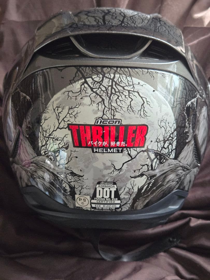 ICON 希少デザイン THRILLER 付属品あり Mサイズ