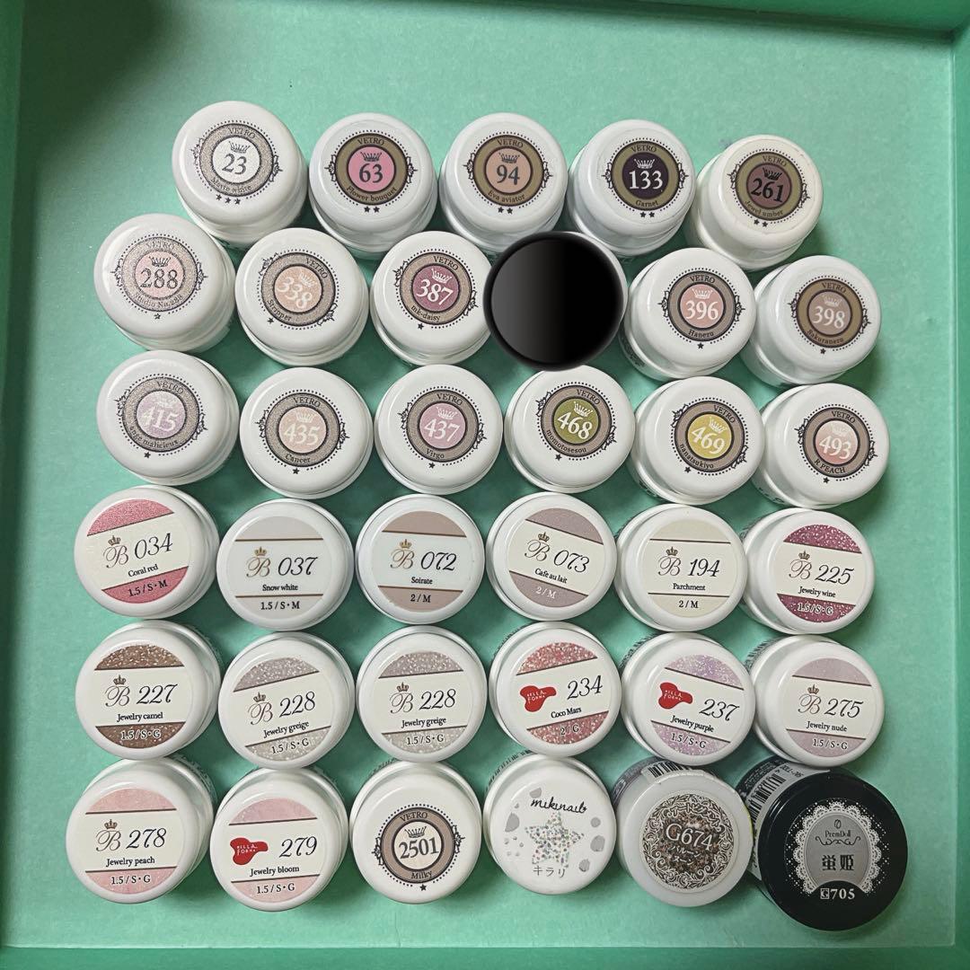 VETRO べトロ　ベラフォーマ　カラージェル　プリジェル　未開封　34個