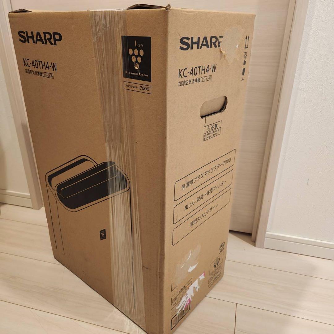 SHARP KC-40TH4-W 加湿空気清浄機 ホワイト