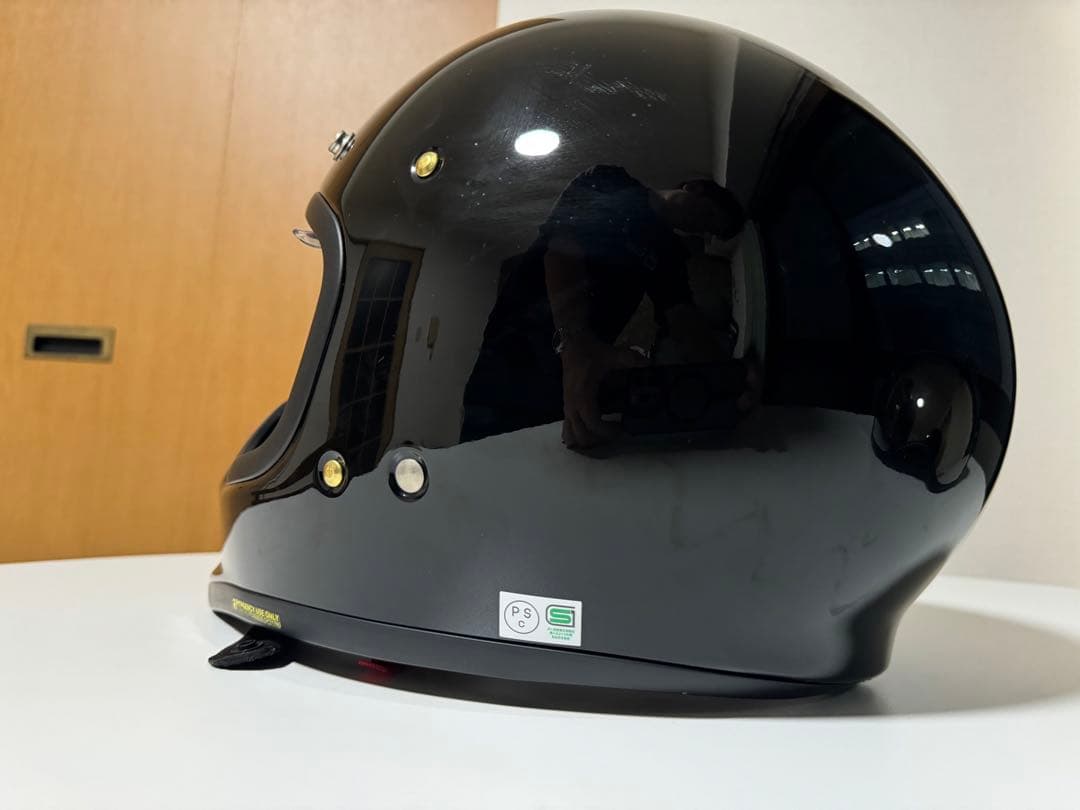 【美品】SHOEI EX-ZERO ブラック XLサイズ（ゴーグル付き）