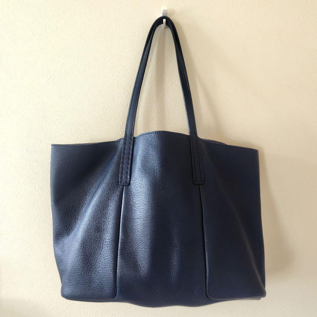 ヒロフ　ロシェレザートートバッグ L 本革 A4サイズ ビジネスバッグ　肩掛け可