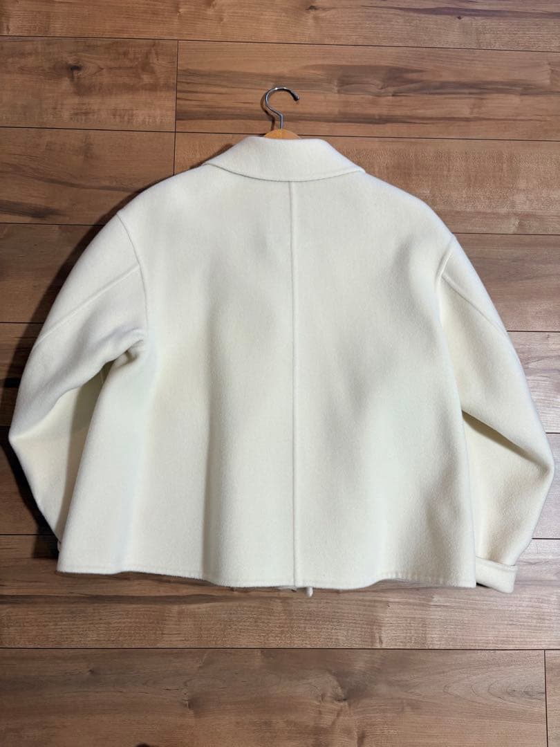 drawerドゥロワーウールカシミヤケヌキテーラードジャケットコート定価15万