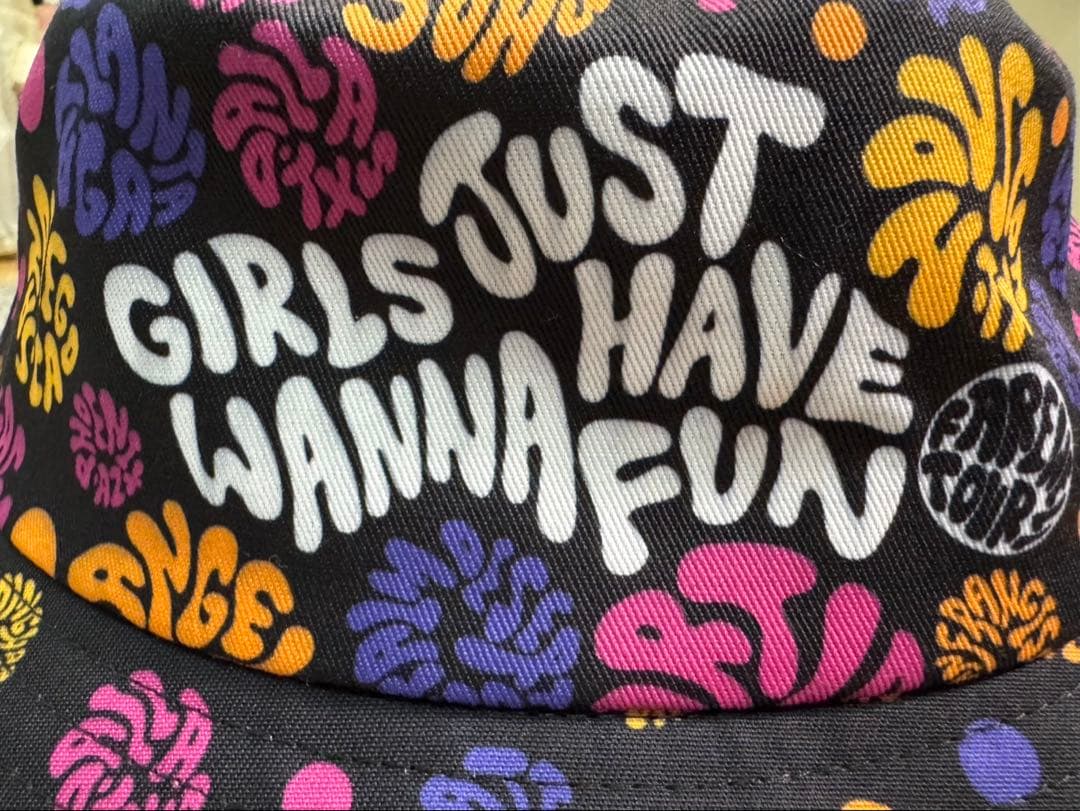 y*i様 シンディ ローパー 2025 バケット ハット 新品 未使用