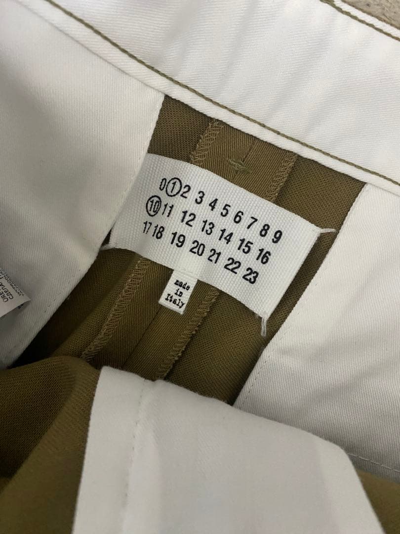 【定価16万】maison margiela 24aw スケーターチノ