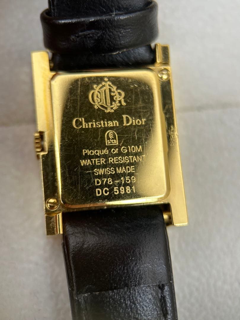 クリスチャンディオール　D78-159 マリス　スクエア　レディース　腕時計