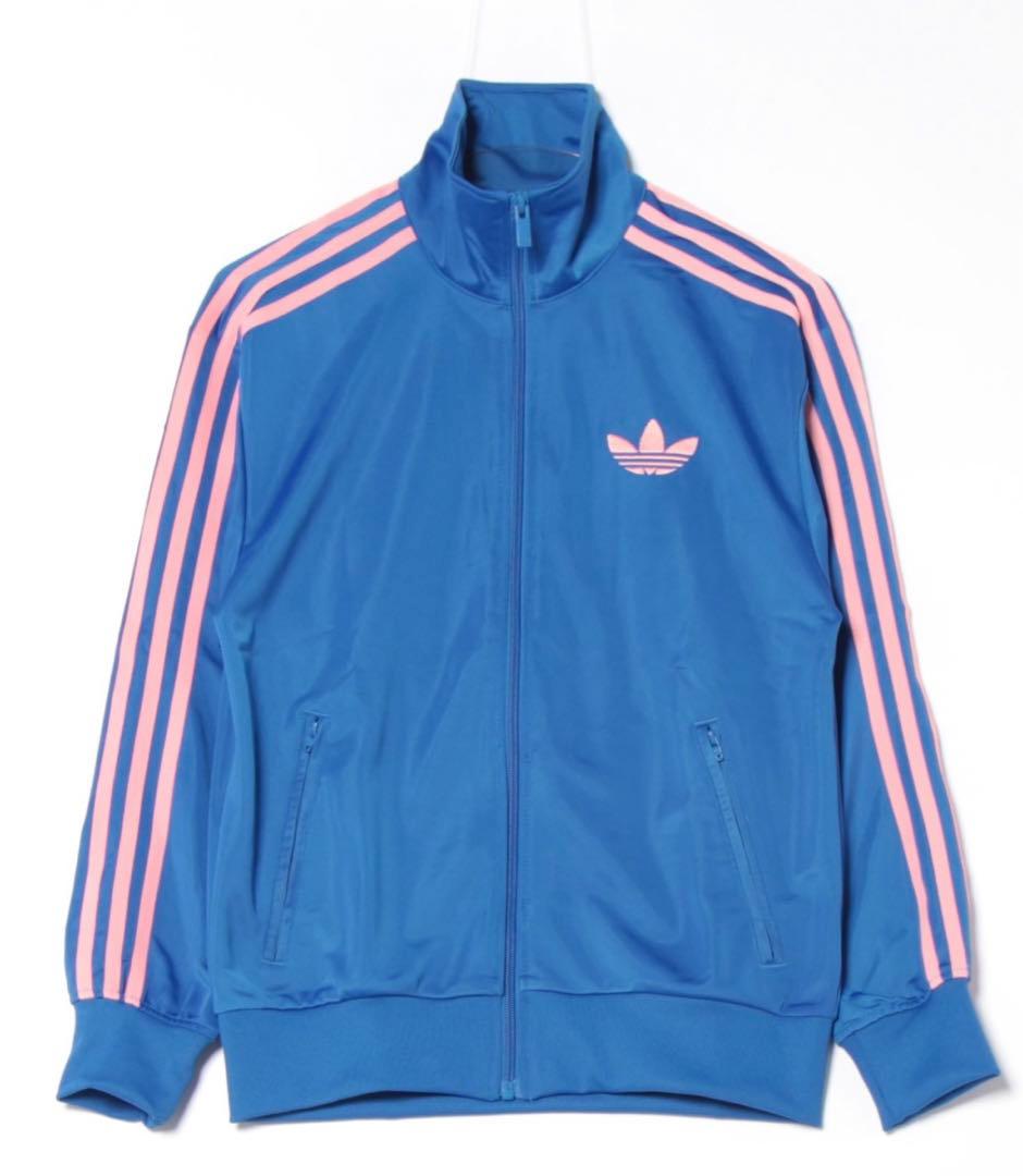 adidas W FBIRD LOOSETTアウター BLUE/SEMIPINK