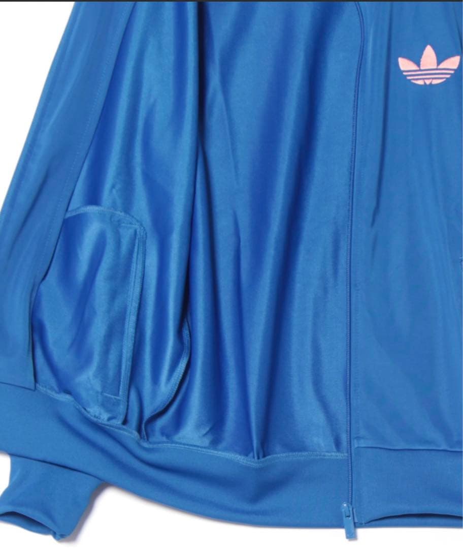 adidas W FBIRD LOOSETTアウター BLUE/SEMIPINK