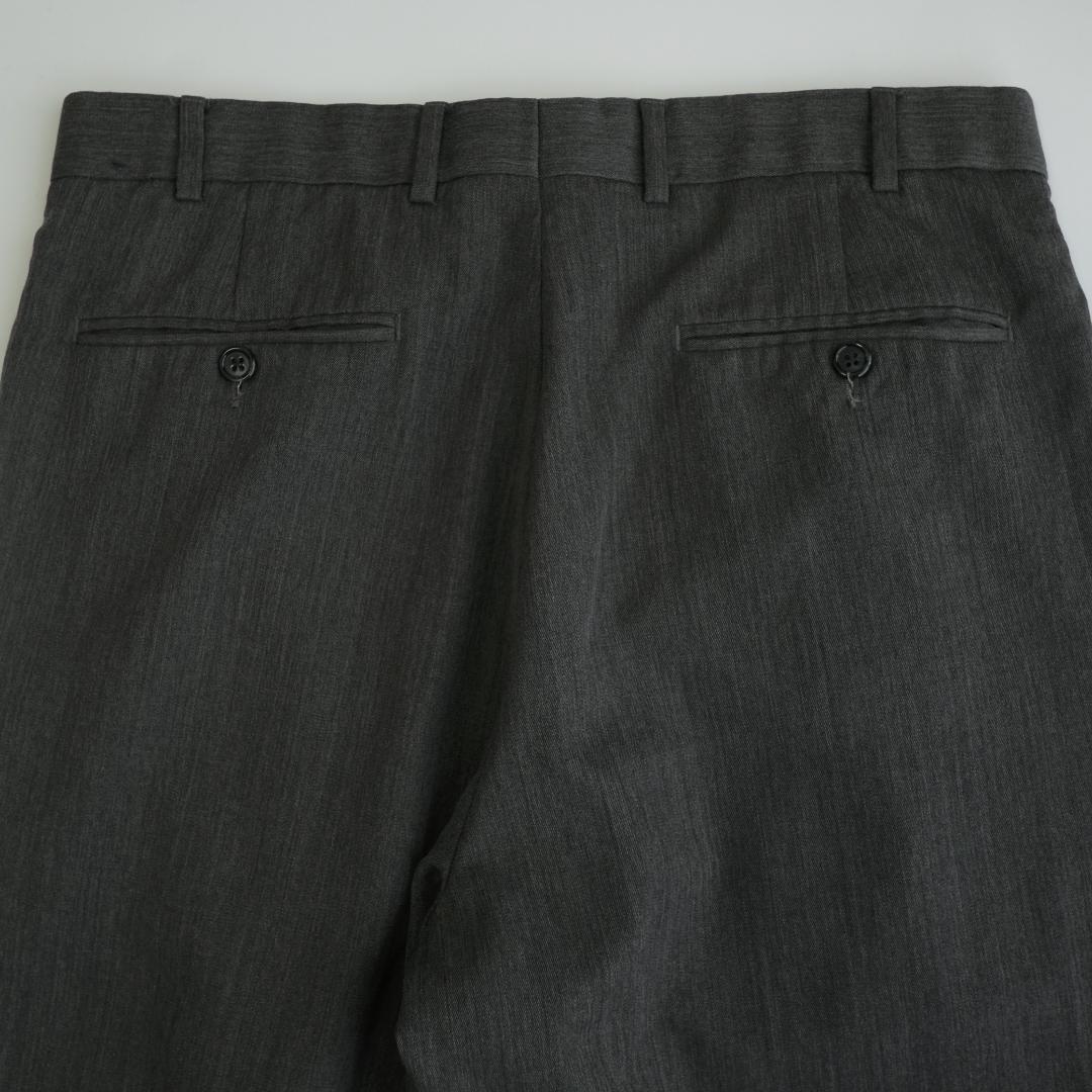 BROOKS BROTHERS ツータックスラックス　グレー 34R