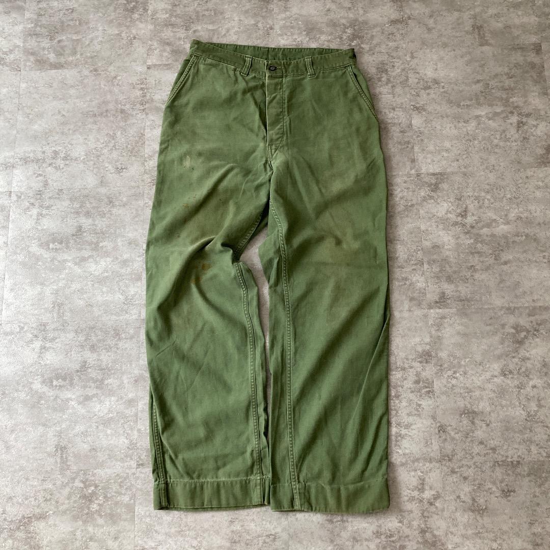 60s スウェーデン軍 実物 ユーティリティパンツ ベイカーパンツ