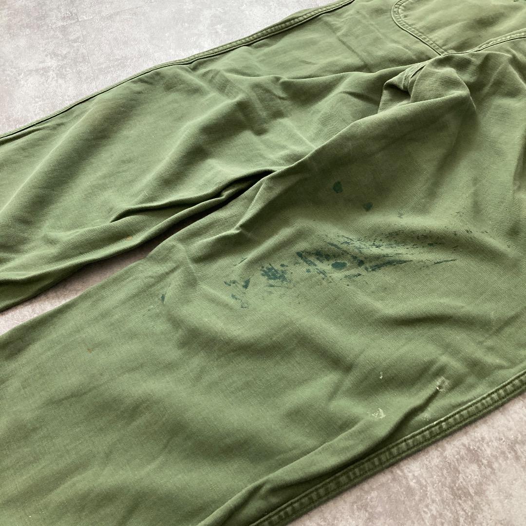 60s スウェーデン軍 実物 ユーティリティパンツ ベイカーパンツ