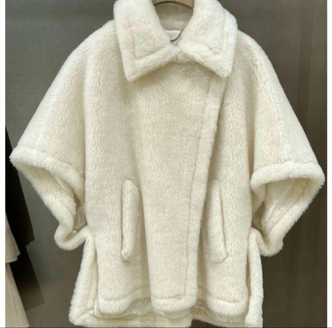 Max Mara tebe テディベアケープ 新品タグ付き