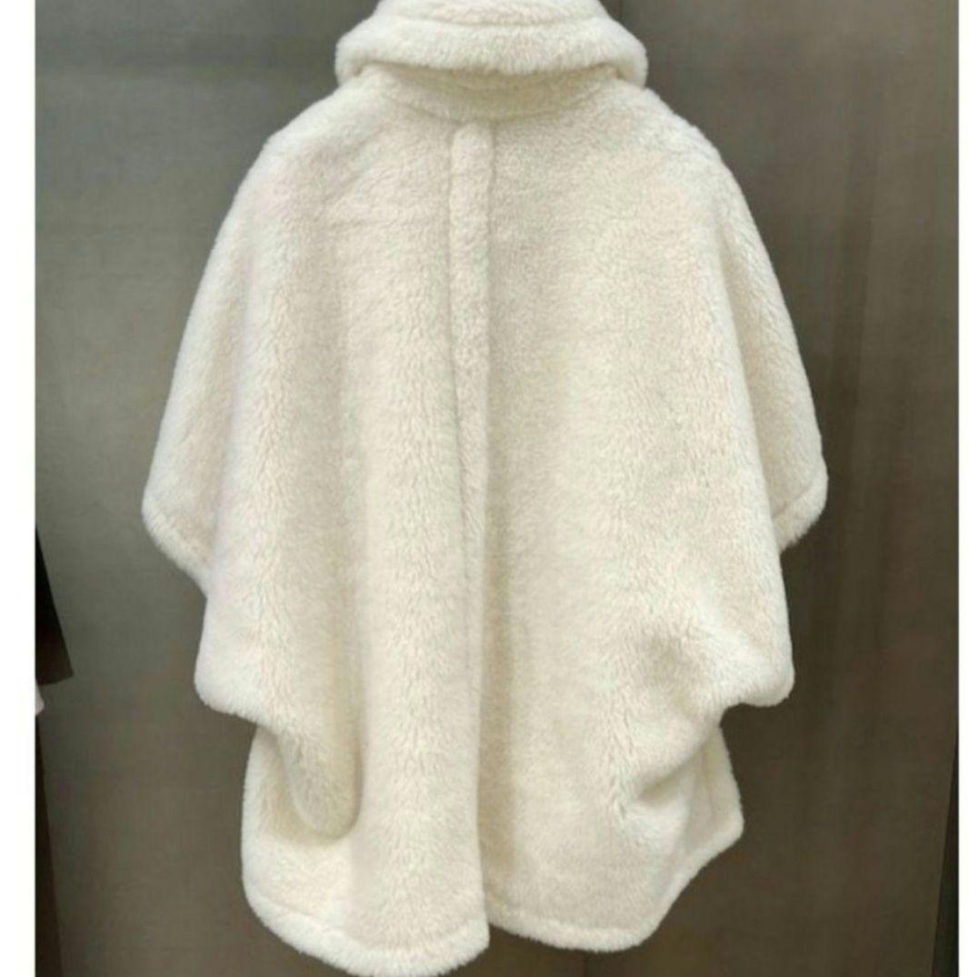 Max Mara tebe テディベアケープ 新品タグ付き