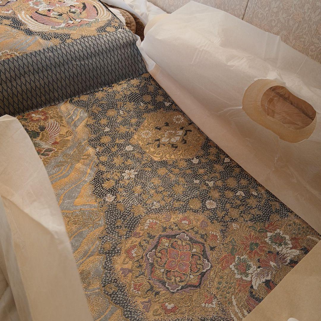 正絹留袖と帯のセット　5つ紋　新品未使用