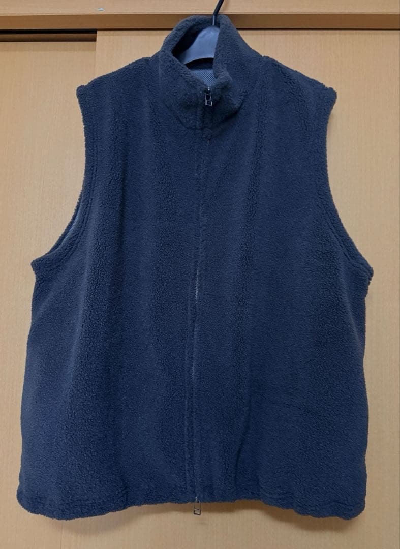 eongul ダブルジップボアベスト