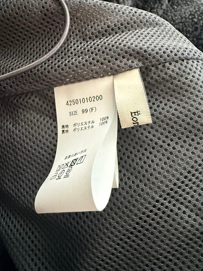 eongul ダブルジップボアベスト