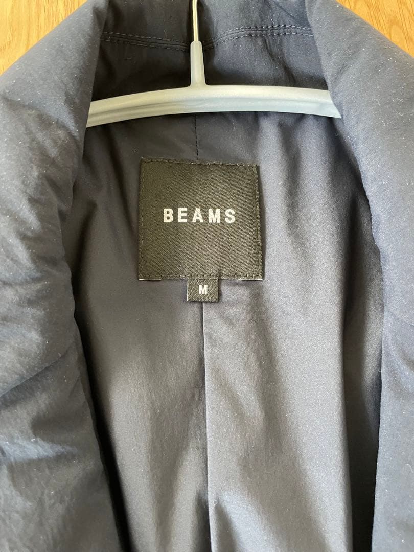 【美品】BEAMS ビームス 中綿 イージー チェスターコート ロングコート