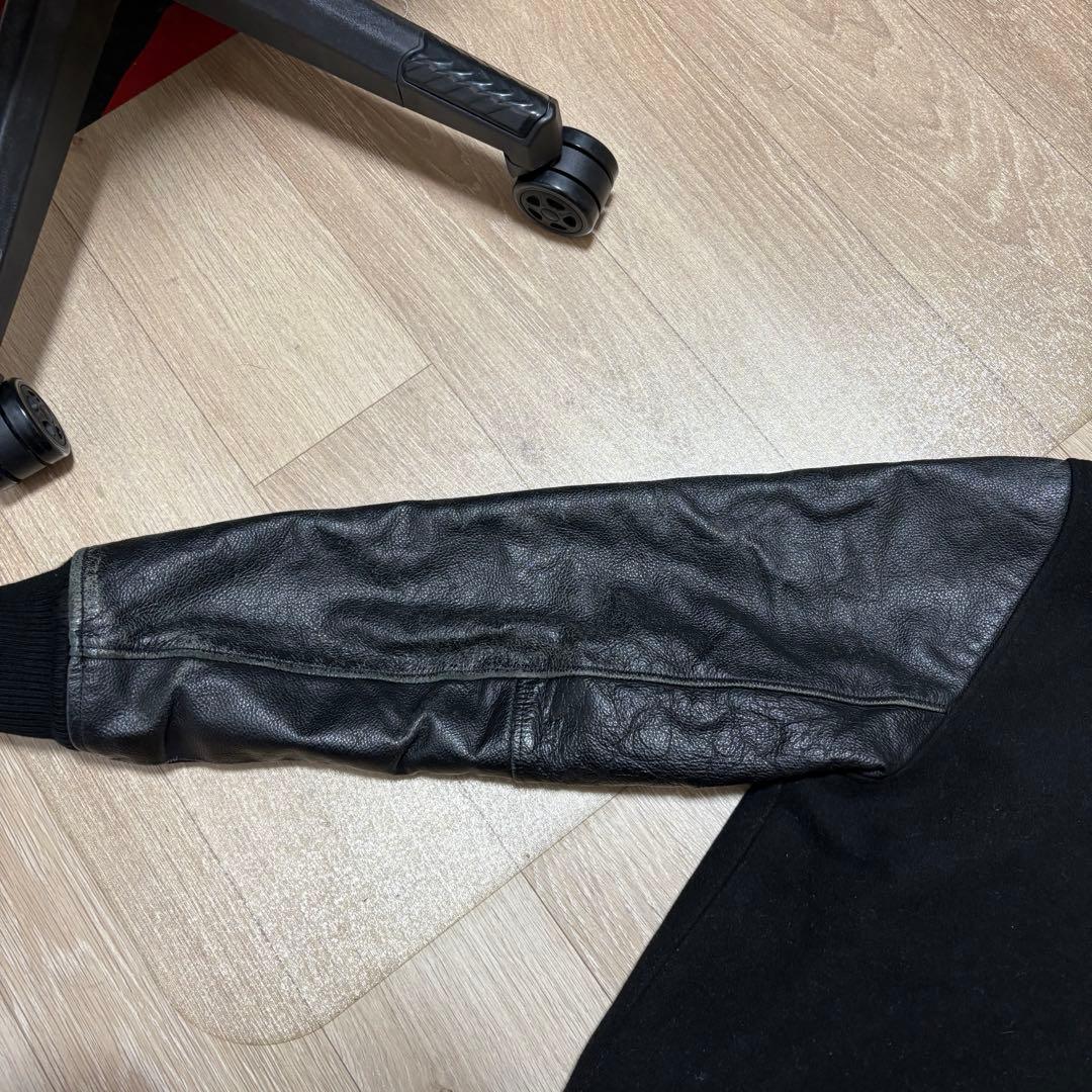 Columbia スタジャン 袖元革 XL