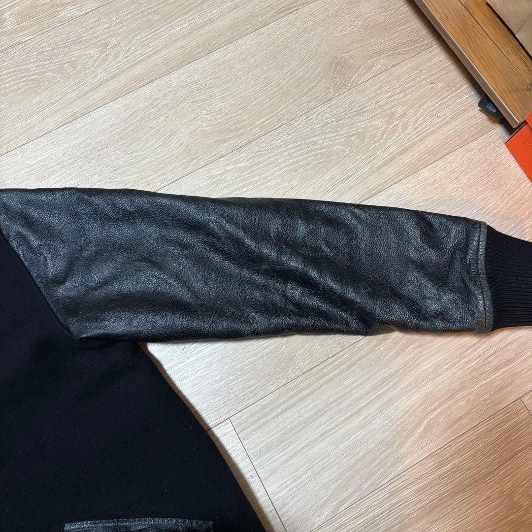 Columbia スタジャン 袖元革 XL