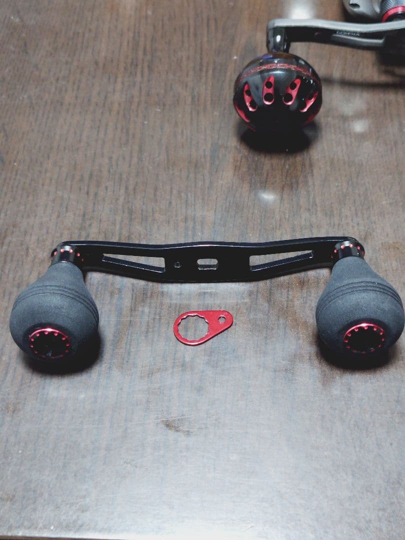 アブガルシア MAX DLC H 右巻きパワーハンドル　PEライン付き