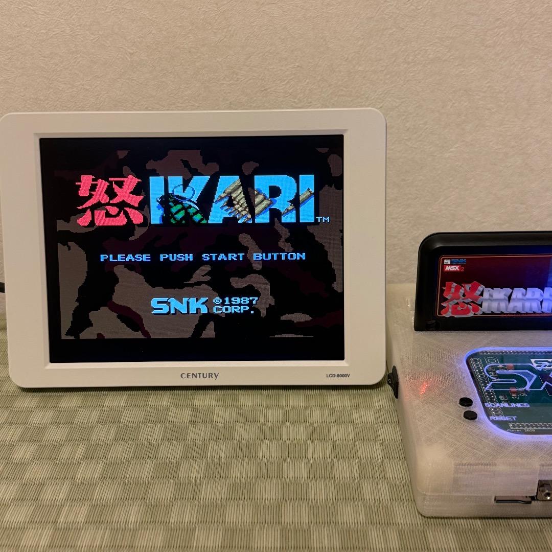 MSX2 SNK 怒 IKARI 動作確認済