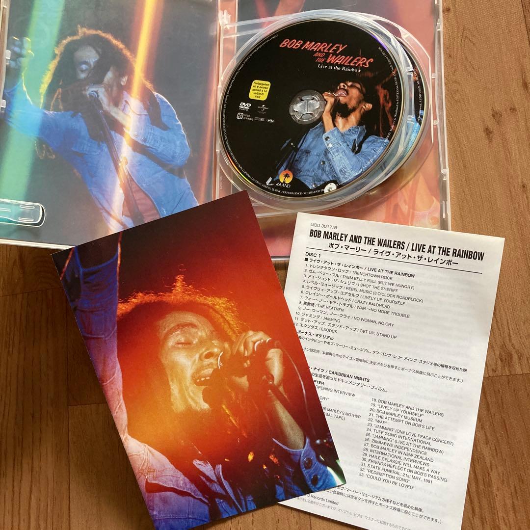 【更に値下げ絶版】ボブ・マーリー　ライブ・アット・ザ・レインボー　DVD　2枚組