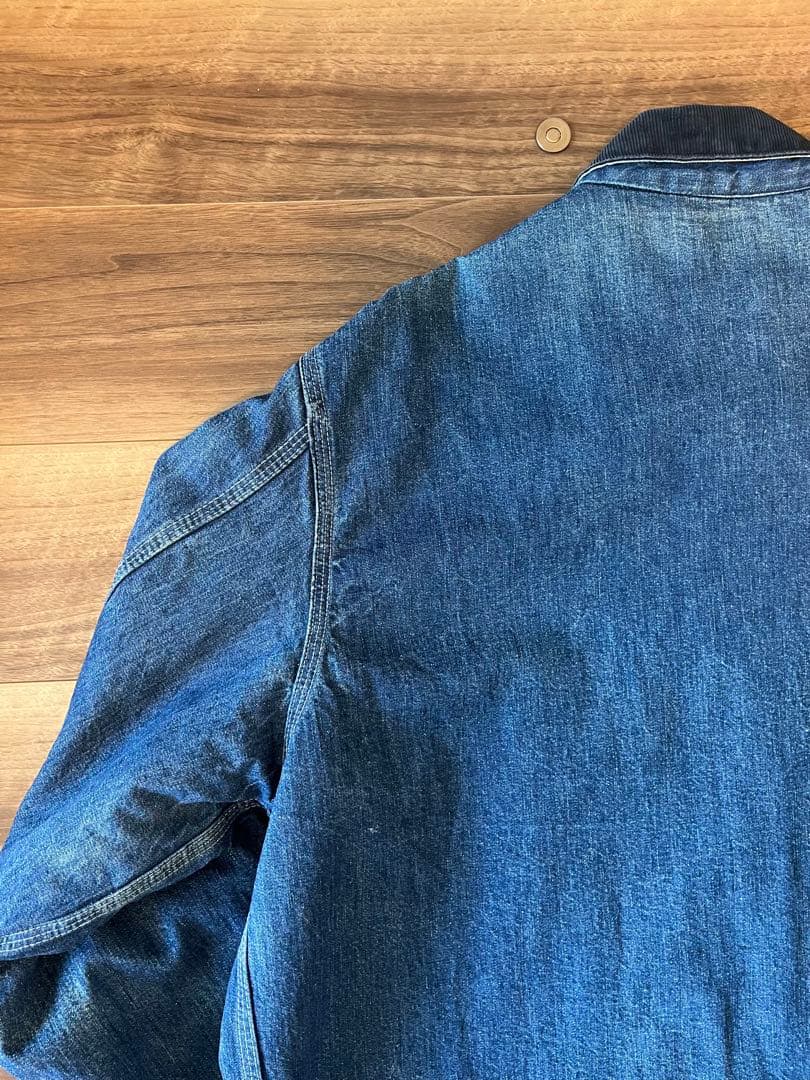 70s Sears work leisure USA デニム カバーオール XL